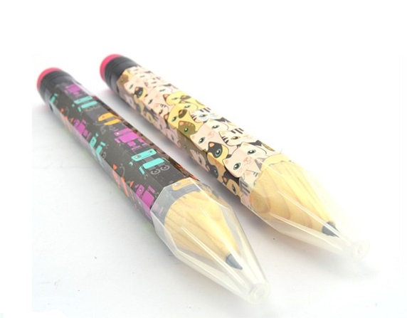 High quality OEM logo craft jumbo pencil for gift 